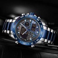 Exclusive Stylish Dual Time Digital waterproof watch
